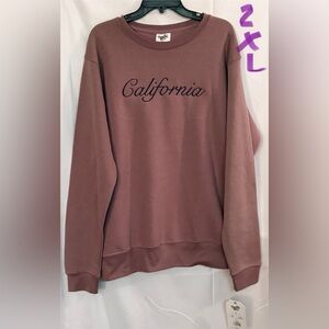 Women's Mauve California Sweatshirt